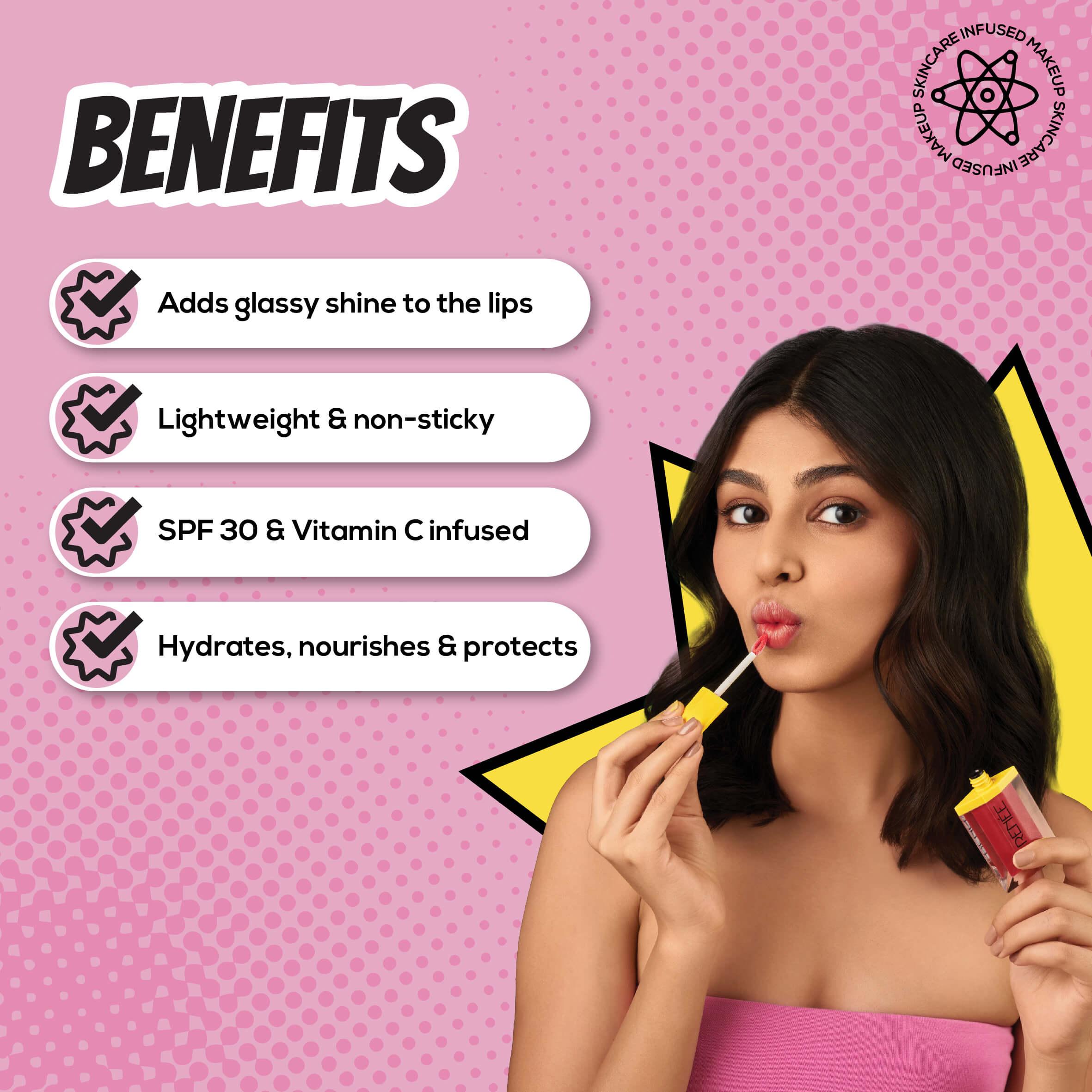 RENEE Everyday Lip Gloss, 3.5 ml