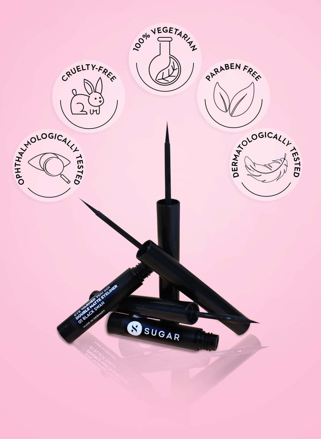 Sugar Eye Warned You So! Double Matte Eyeliner