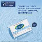 Cetaphil Cleansing & Moisturising Syndet Bar With Shea butter | Dermatologist Recommended