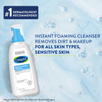Cetaphil Gentle Foaming Cleanser for Dry to Normal Sensitive skin