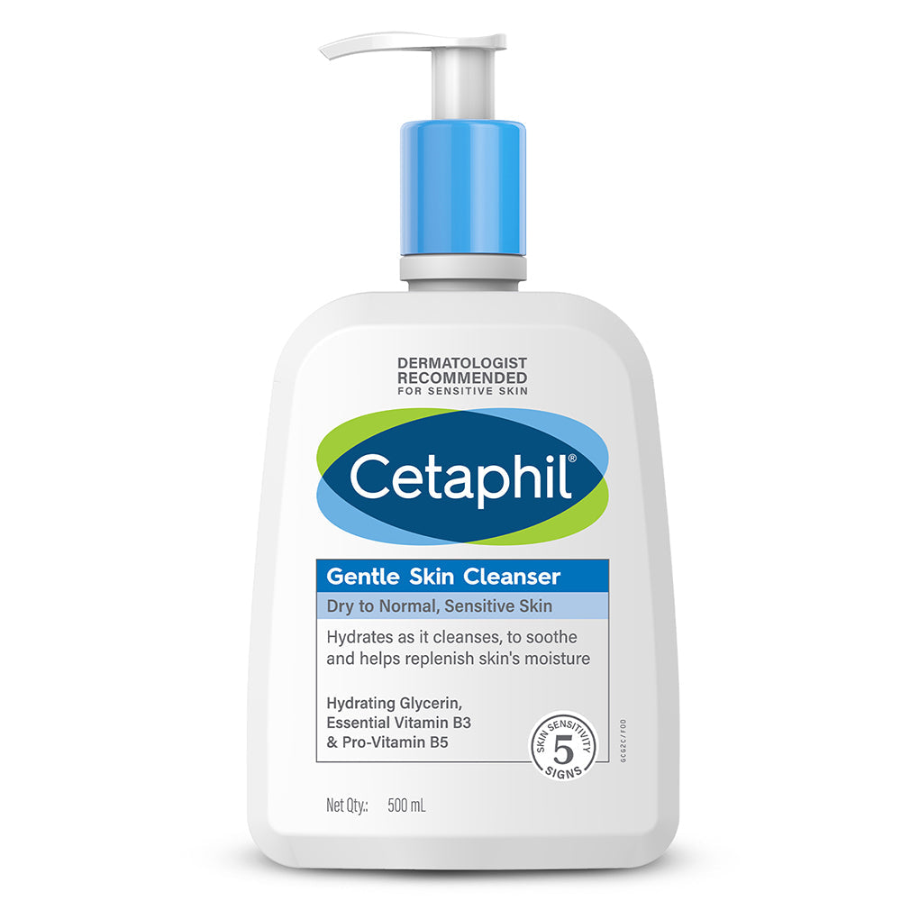 Cetaphil Gentle Skin Cleanser 500 ML | Dermat recommended