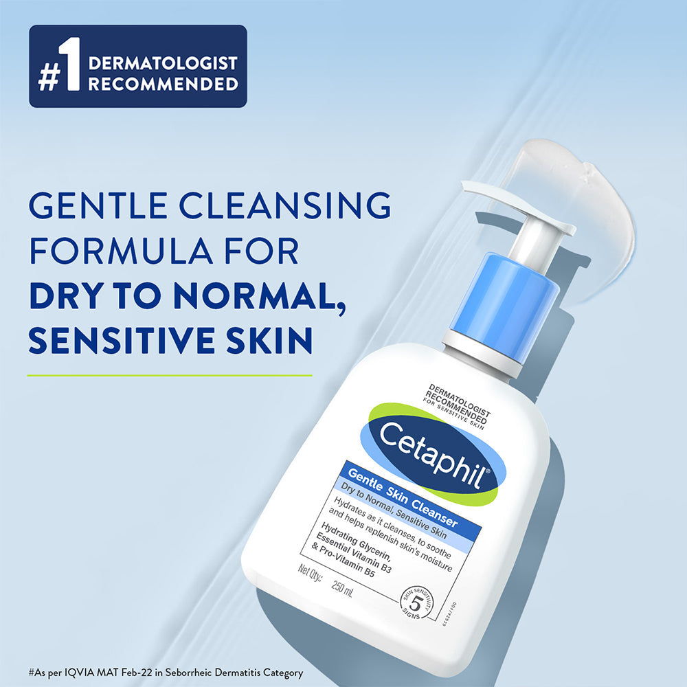 Cetaphil Gentle Skin Cleanser 250ml | Dermat recommended