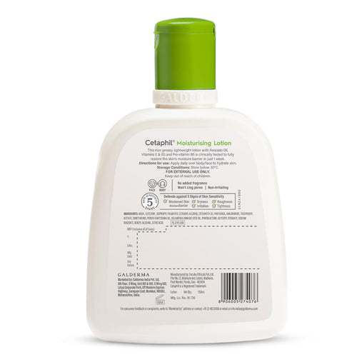 Cetaphil Moisturising Lotion 250ml For Dry to Normal skin