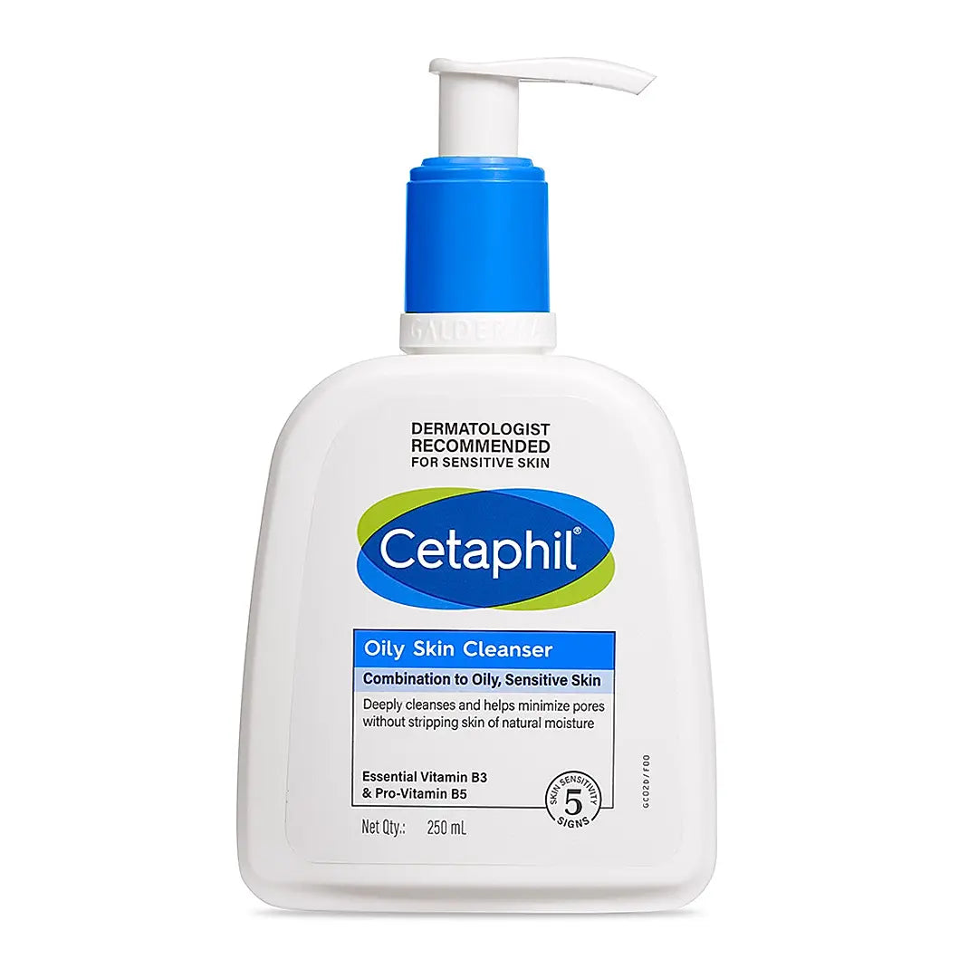 Cetaphil Oily Skin Cleanser 250 ml | Dermat Recommended
