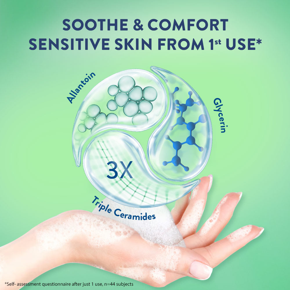 Cetaphil Soothing Foam Wash 200 ml with Ceramides