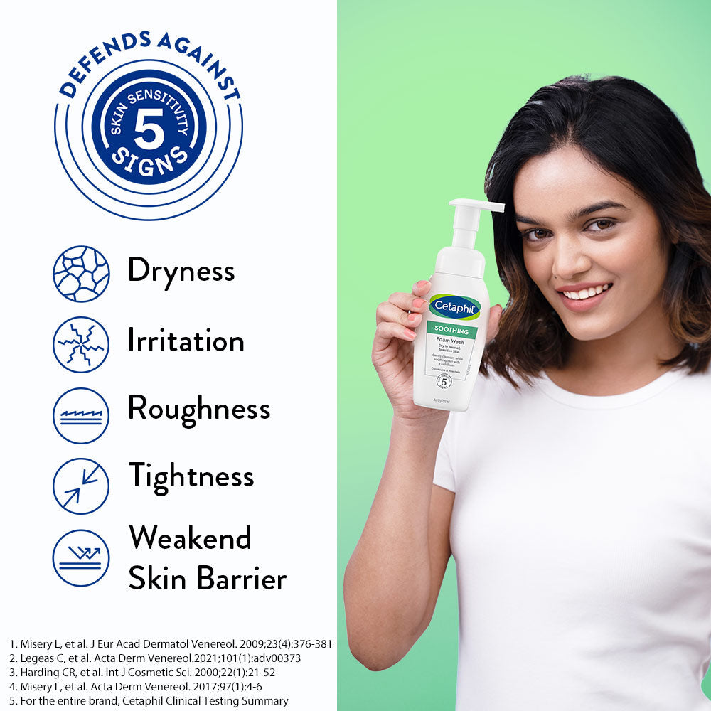 Cetaphil Soothing Foam Wash 200 ml