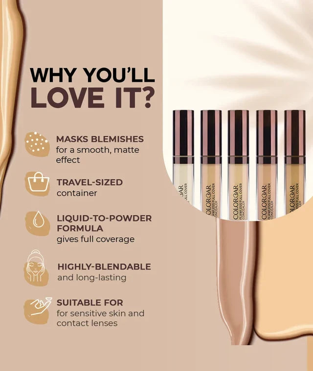 Colorbar Flawless Full cover concealer