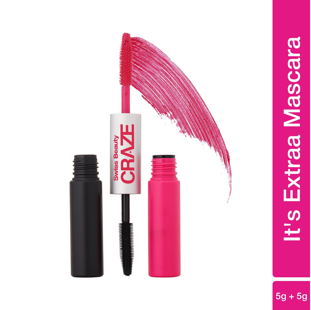 Swiss Beauty Craze It's Extraa Dual Mascara