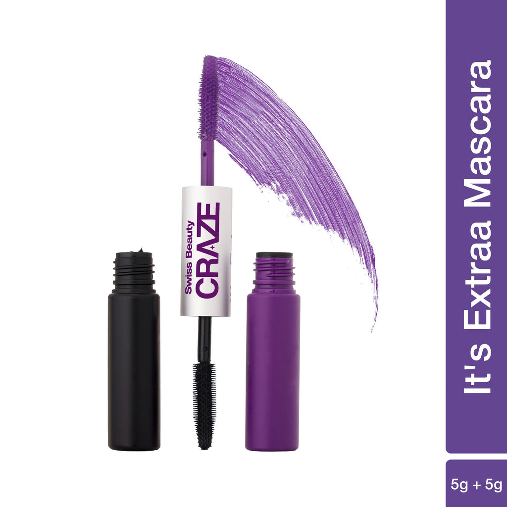 Swiss Beauty Craze It's Extraa Dual Mascara