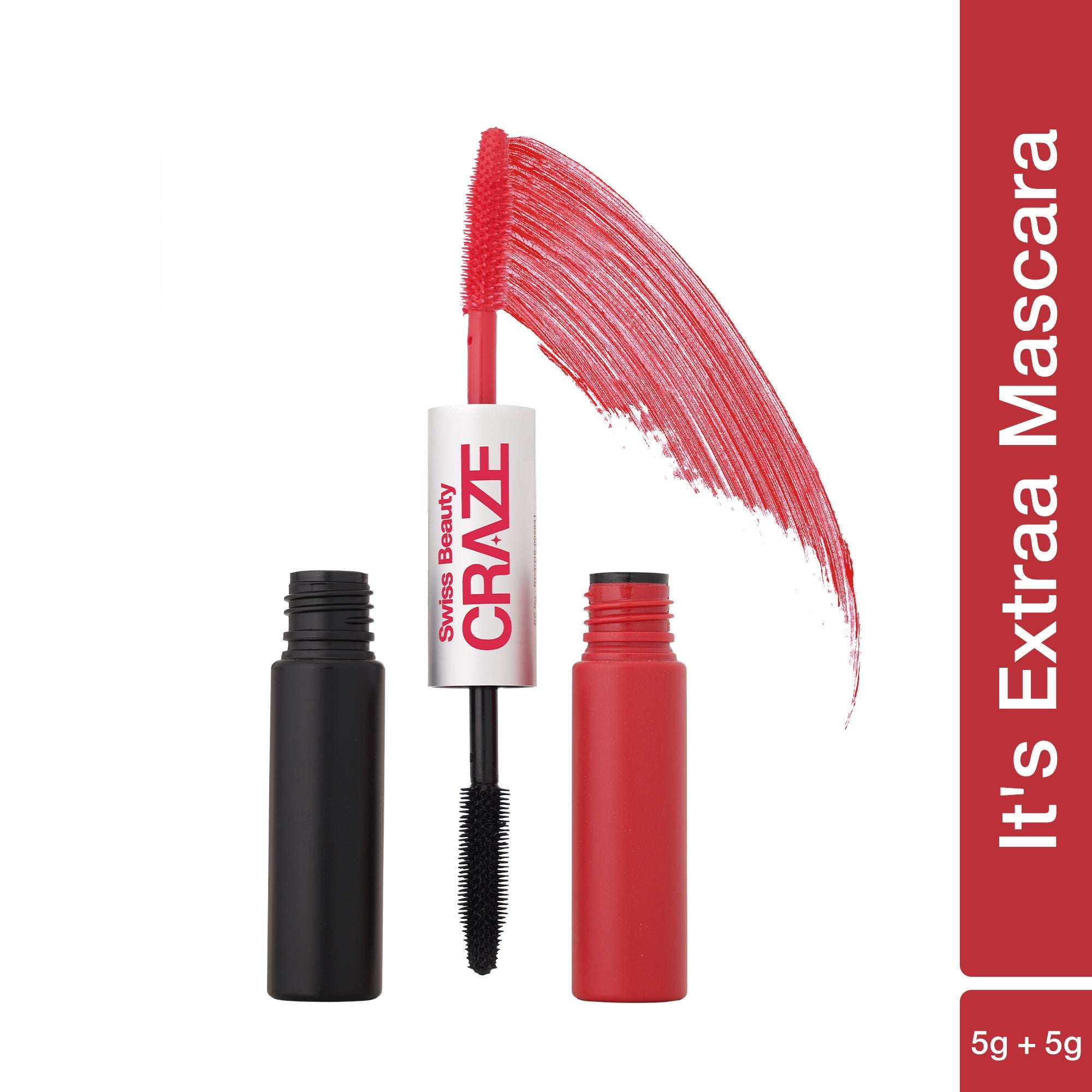 Swiss Beauty Craze It's Extraa Dual Mascara