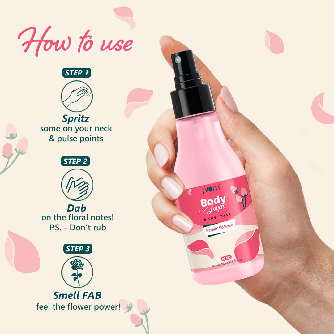 Plum Feelin' So Rose Body Mist by Plum BodyLovin'
