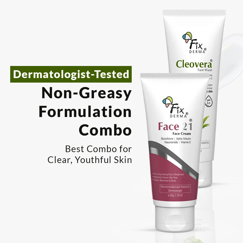 Fixderma Face Cream & Face Wash Combo