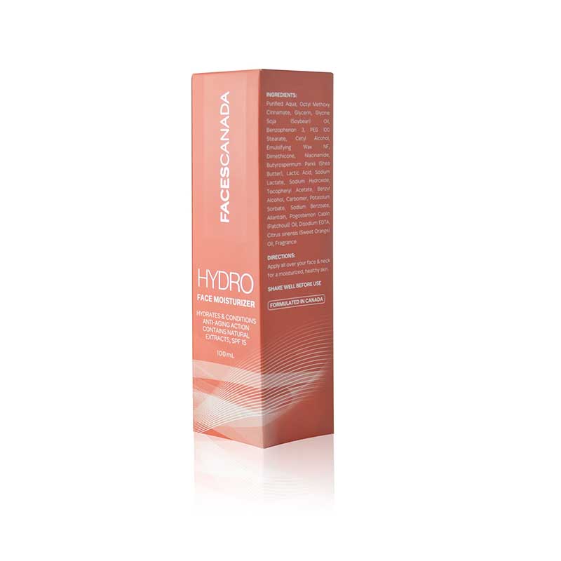 Faces Canada Hydro Face Moisturiser SPF 15 (100ml)
