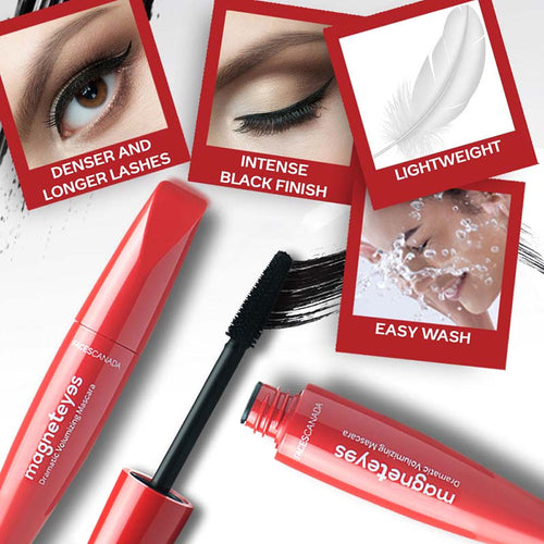Faces Canada Magneteyes Dramatic Volumizing Mascara Intense Black Finish (9.5gm)