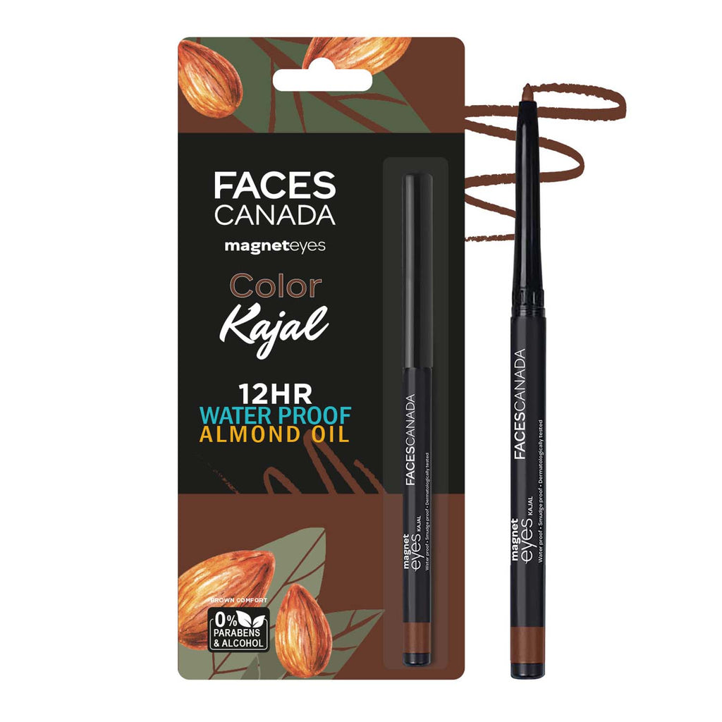 Faces Canada Magneteyes Kajal - Brown Comfort 03 (0.30g)