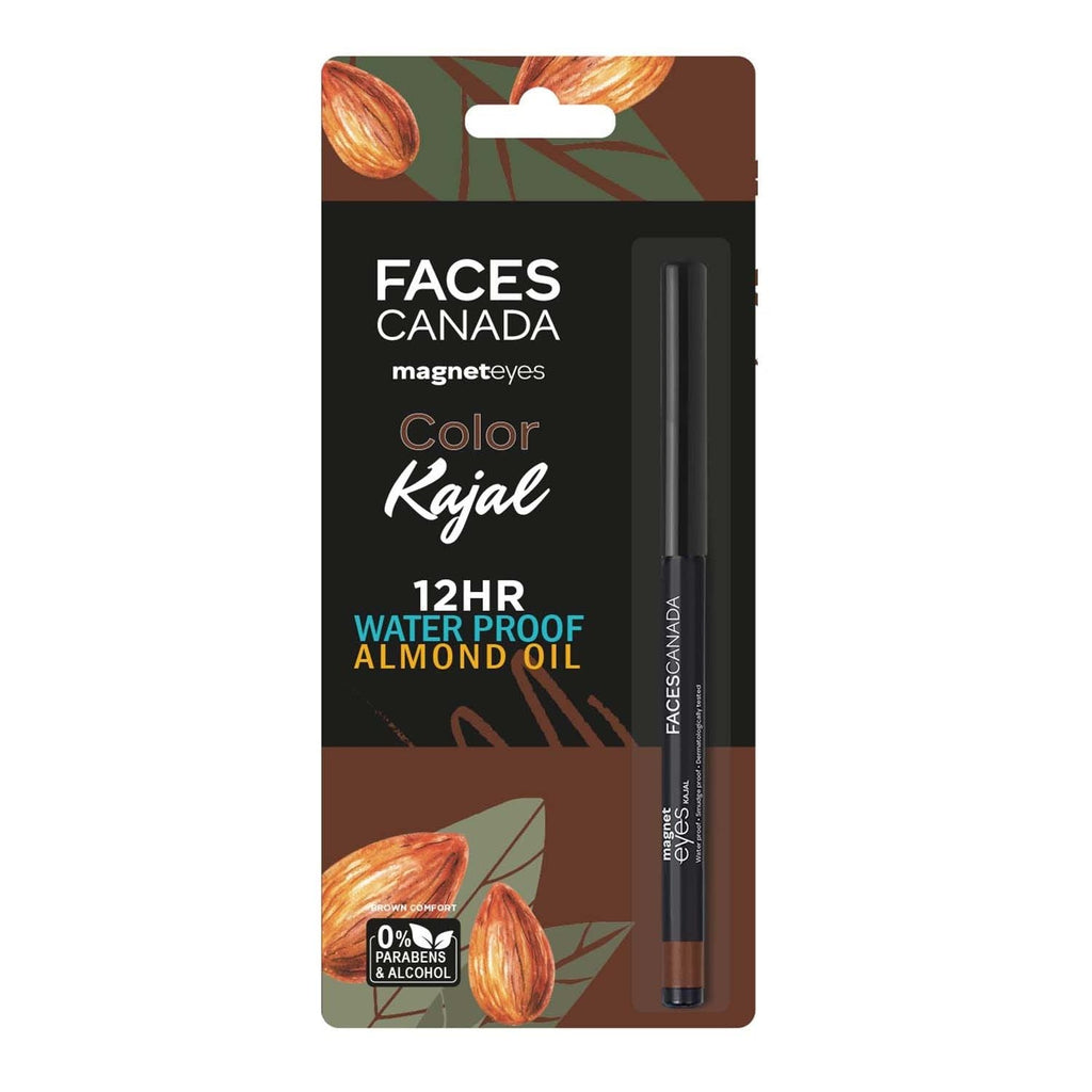 Faces Canada Magneteyes Kajal - Brown Comfort 03 (0.30g)