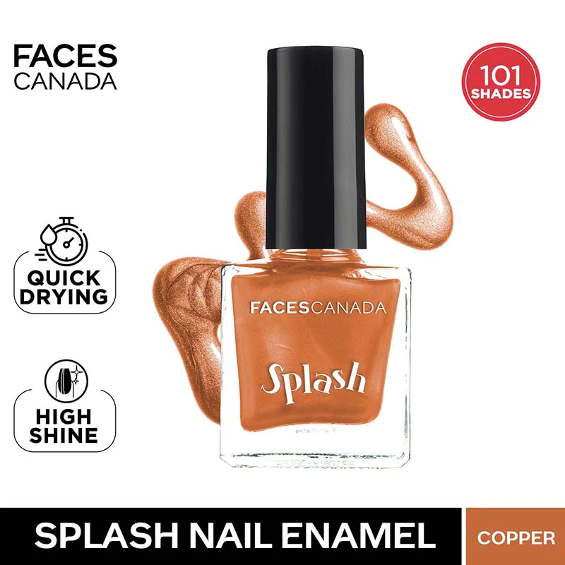Faces Canada Splash Nail Enamel - (8ml)