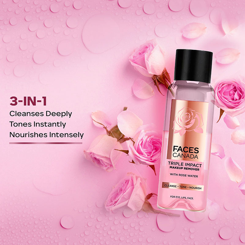 Faces Canada Triple Impact Makeup Remover (120ml)