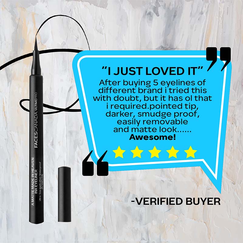 Faces Canada Ultime Pro A Matte Made In Heaven Ink Eyeliner (1.2ml)