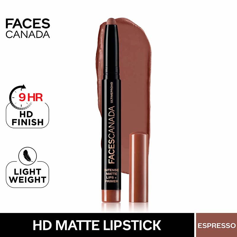 Faces Canada Ultime Pro HD Intense Matte Lips + Primer - 03 Expresso (1.4g)