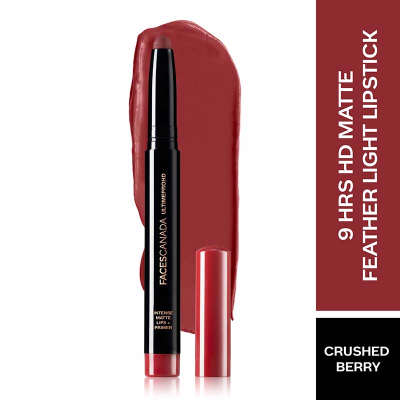Faces Canada Ultime Pro HD Intense Matte Lips + Primer - 04 Crushed Berry (1.4g)