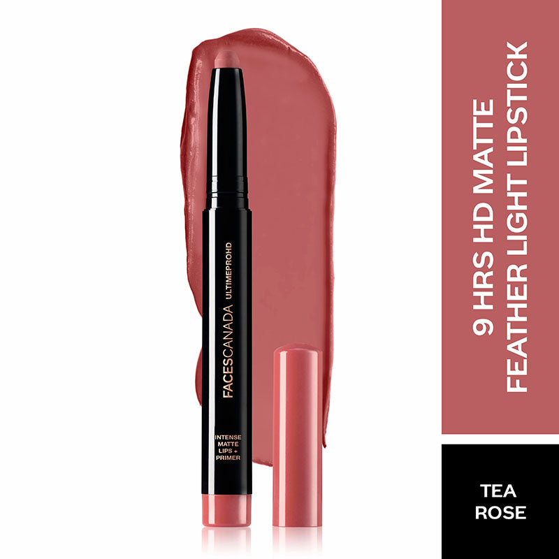 Faces Canada Ultime Pro HD Intense Matte Lips + Primer - 10 Tea Rose (1.4g)