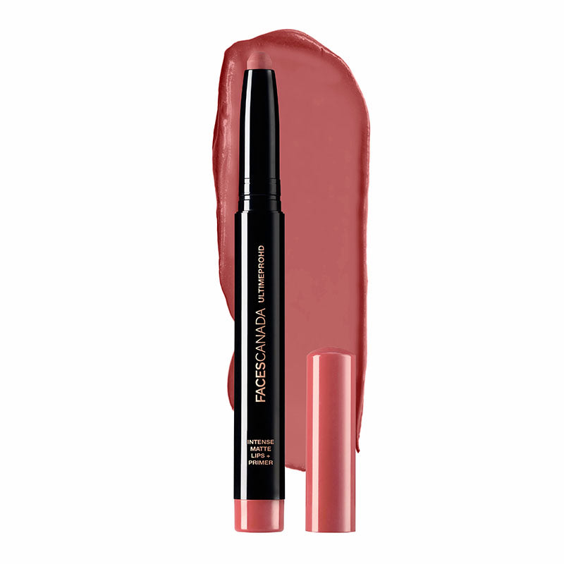 Faces Canada Ultime Pro HD Intense Matte Lips + Primer - 10 Tea Rose (1.4g)