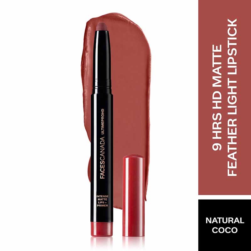 Faces Canada Ultime Pro HD Intense Matte Lips + Primer - 12 Natural Coco (1.4g)