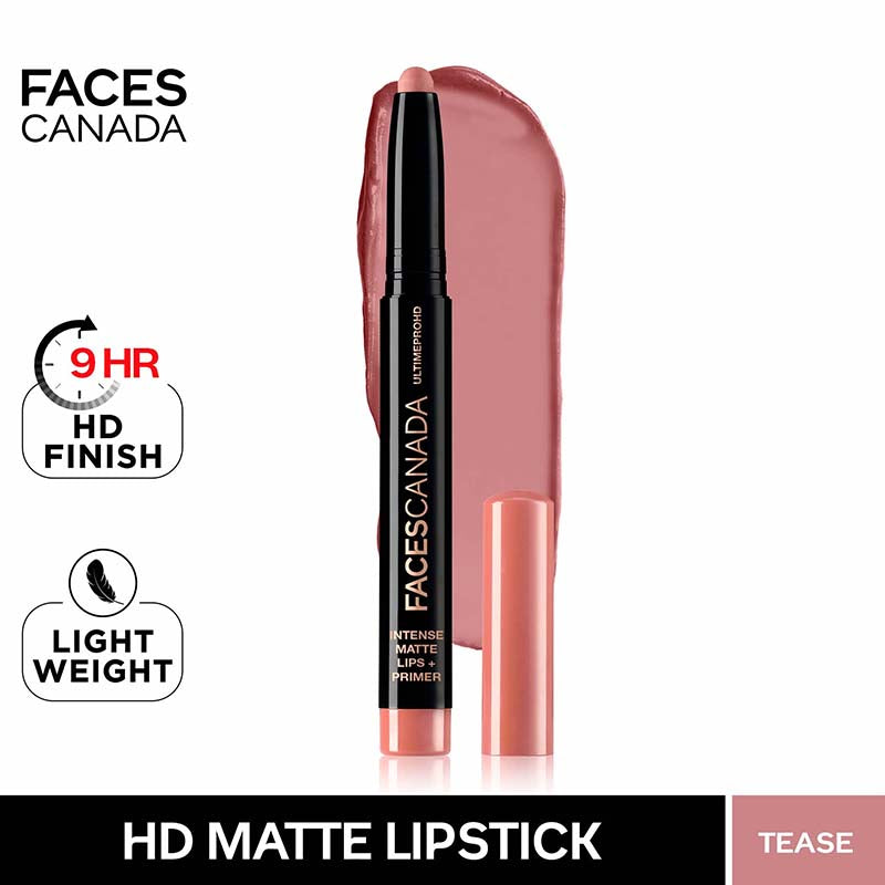 Faces Canada Ultime Pro HD Intense Matte Lips + Primer - 14 Tease (1.4g)