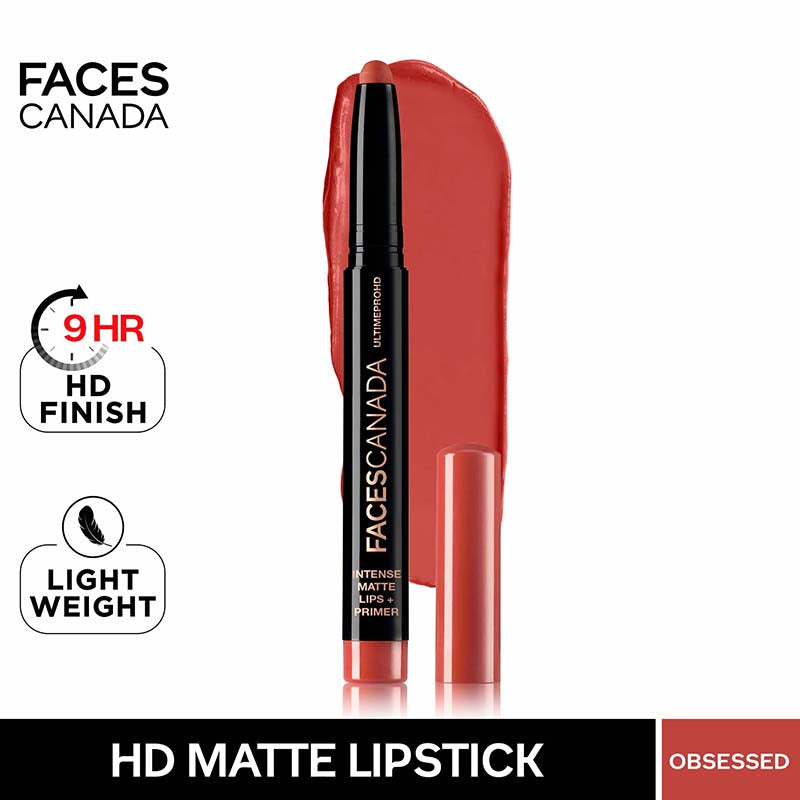 Faces Canada Ultime Pro HD Intense Matte Lips + Primer - 15 Obsessed (1.4g)