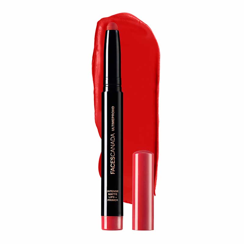 Faces Canada Ultime Pro HD Intense Matte Lips + Primer - 18 Red Bouquet (1.4g)