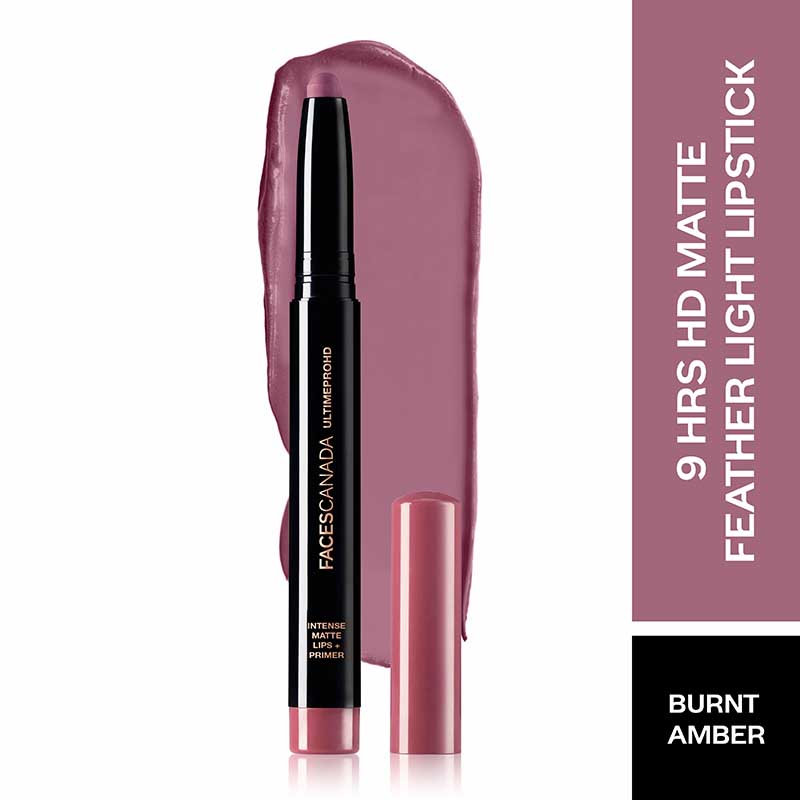 Faces Canada Ultime Pro HD Intense Matte Lips + Primer - Burnt Amber (1.4g)