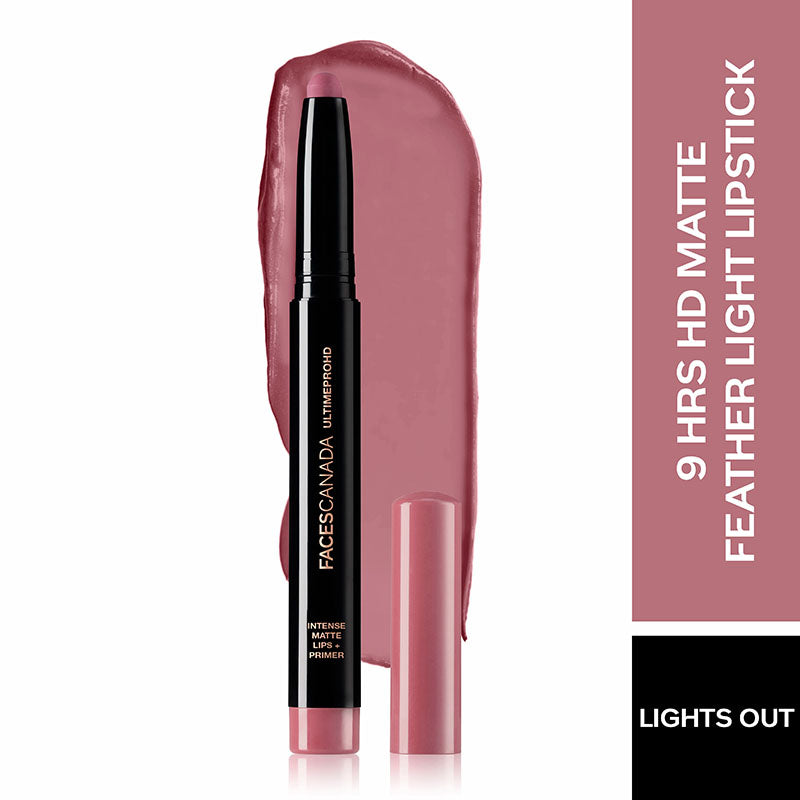 Faces Canada Ultime Pro HD Intense Matte Lips + Primer - Lights Out (1.4g)