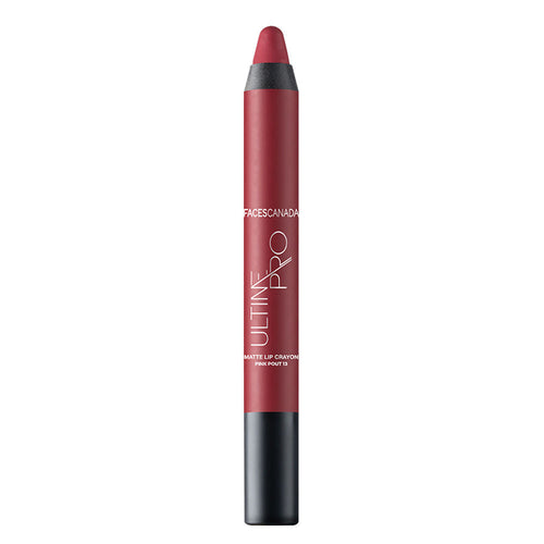 Faces Canada Ultime Pro Matte Lip Crayon With Free Sharpener - Put Me On 13 (2.8g)