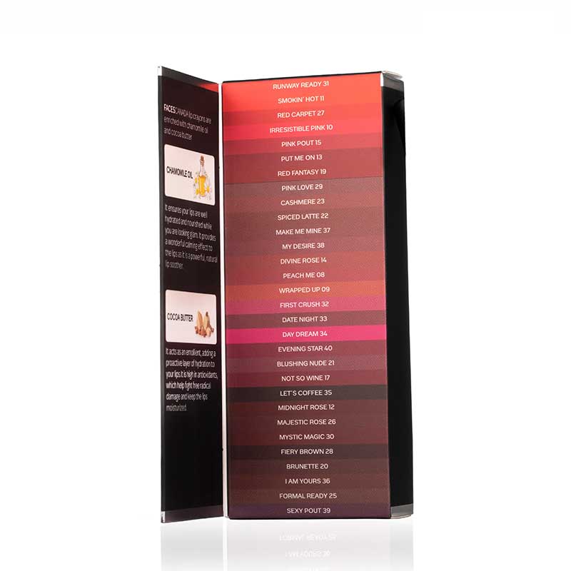 Faces Canada Ultime Pro Matte Lip Crayon With Free Sharpener - Red Fantasy 19 (2.8g)