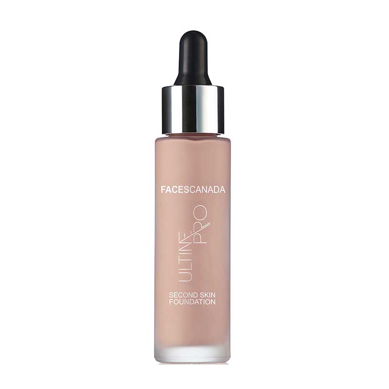 Faces Canada Ultime Pro Second Skin Foundation SPF 15 - Ivory 01 (30ml)