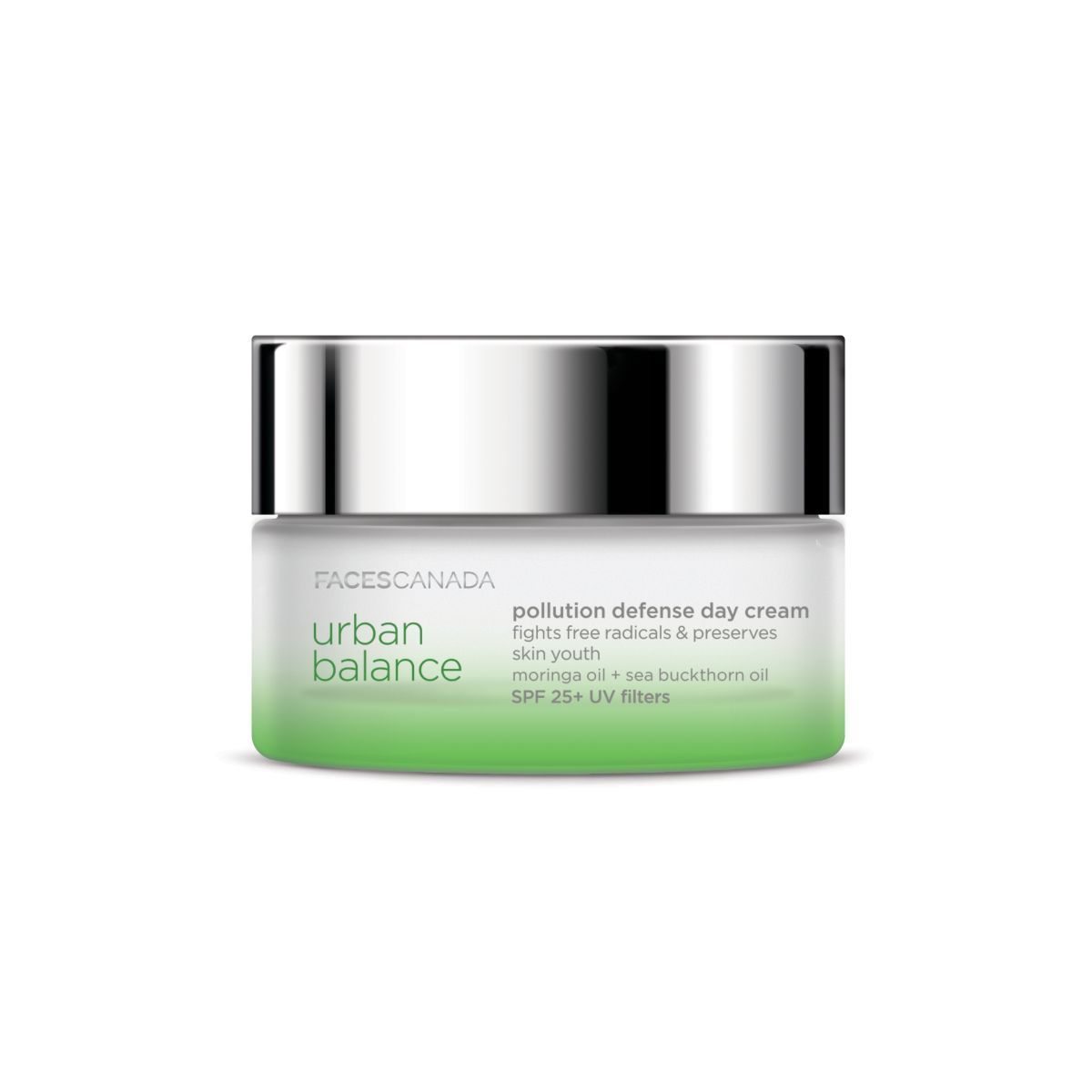 Faces Canada Urban Balance Pollution Defense Day Cream SPF 25+UV Filters (50gm)