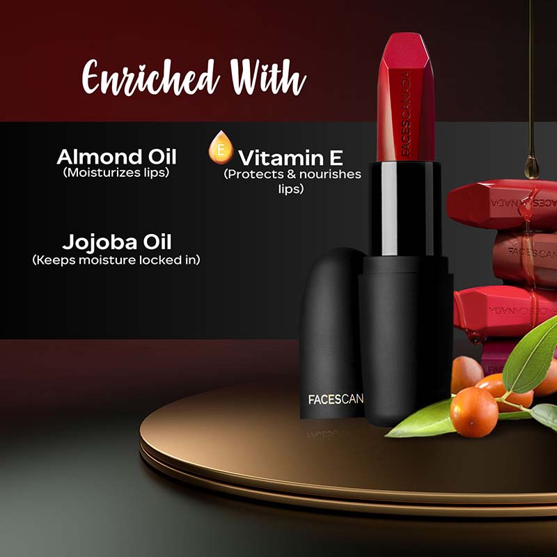 Faces Canada Weightless Matte Finish Lipstick (4.5gm)