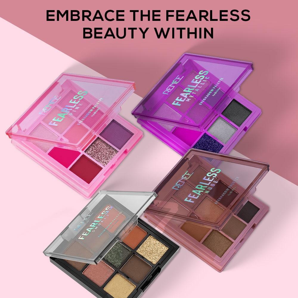 RENEE Fearless Eyeshadow Palette, 12 g