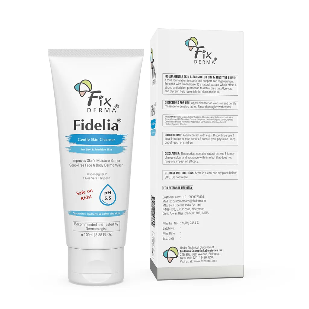 Fixderma Fidelia Gentle Skin Cleanser 100ml