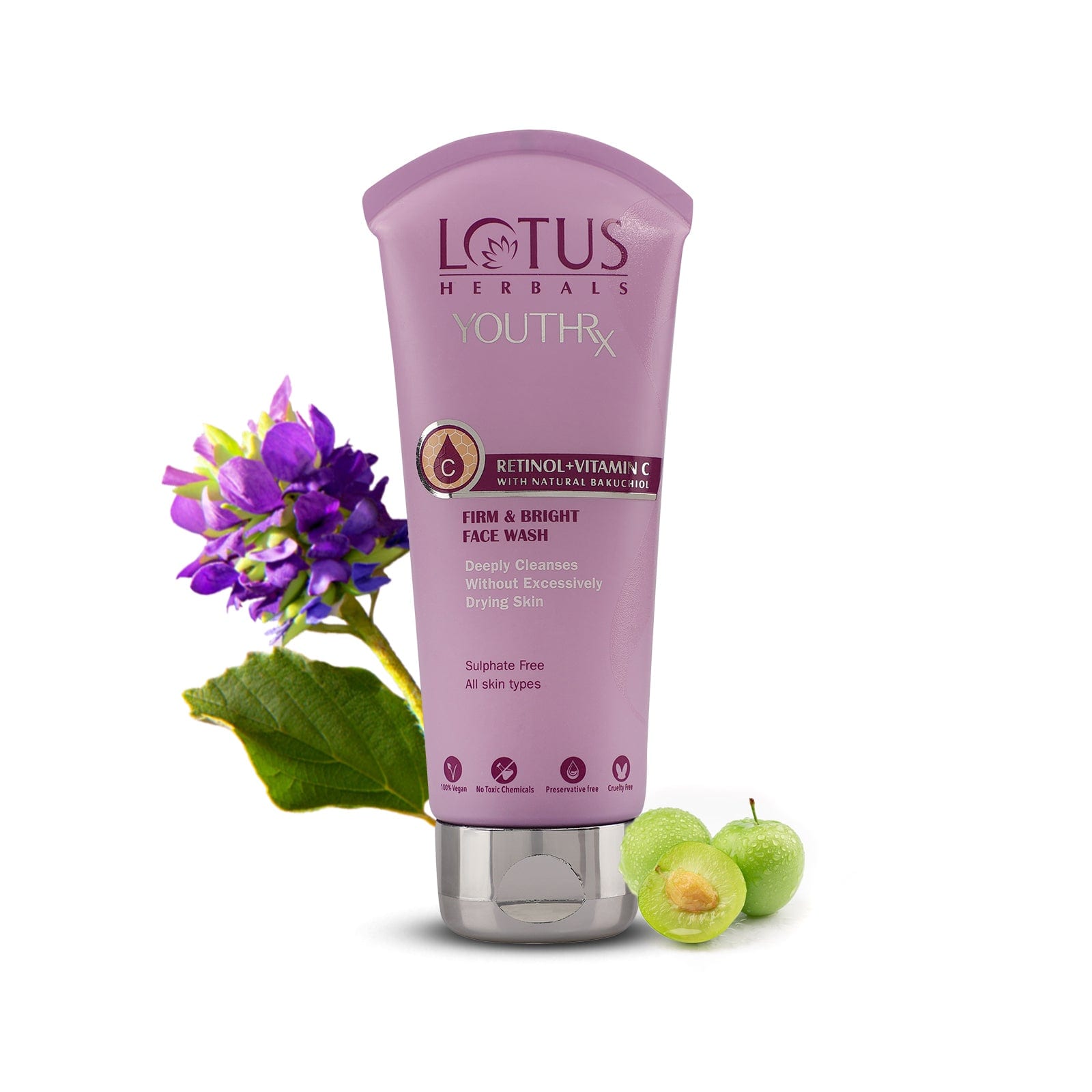 Lotus YouthRx firm & bright facewash