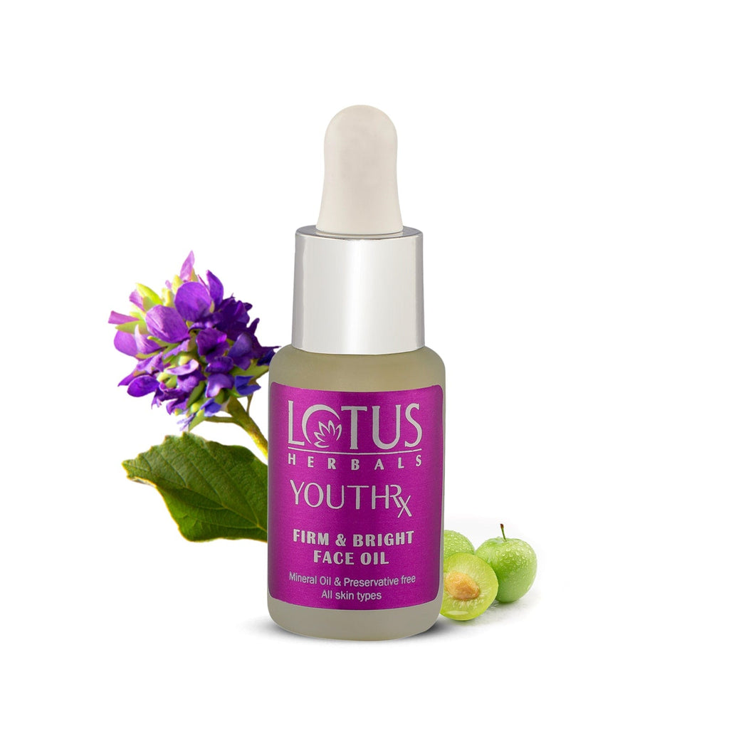 Lotus Youthrx firm & bright face oil
