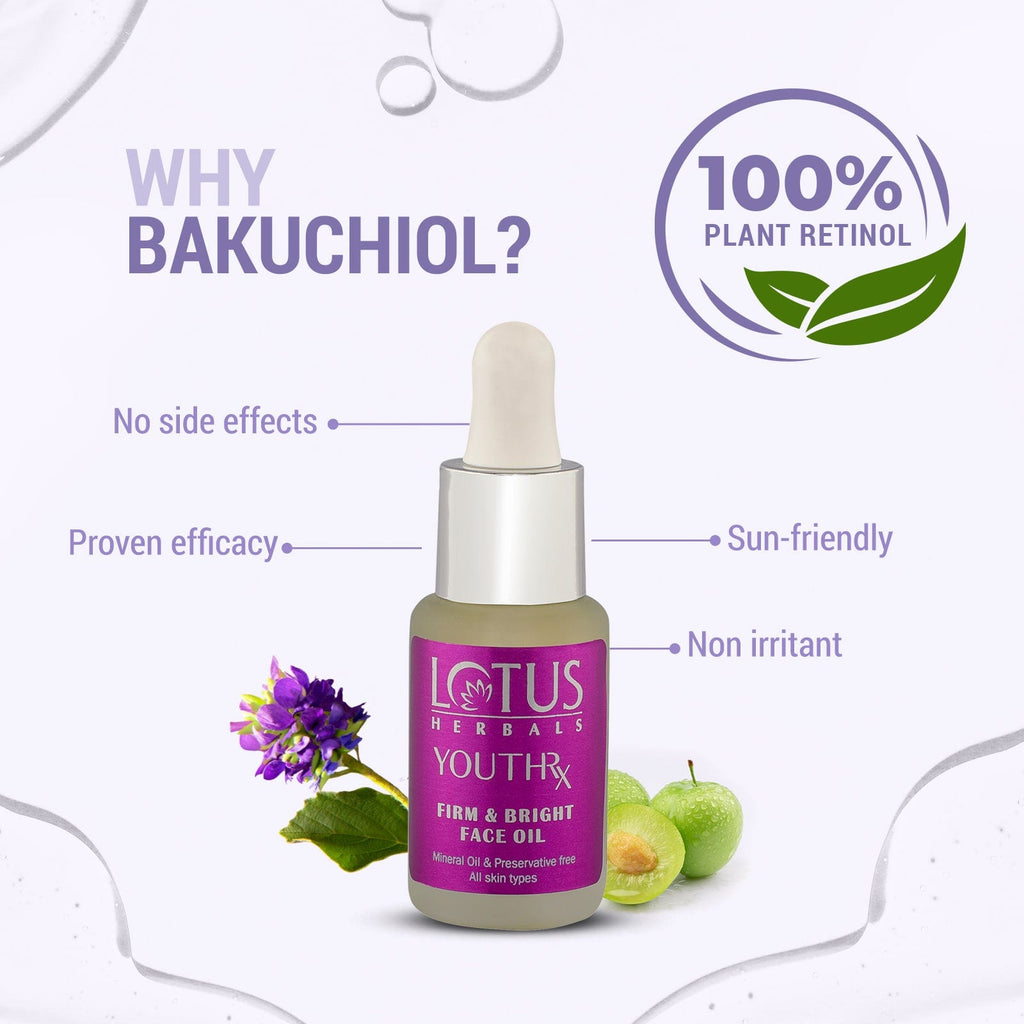 Lotus Youthrx firm & bright face oil