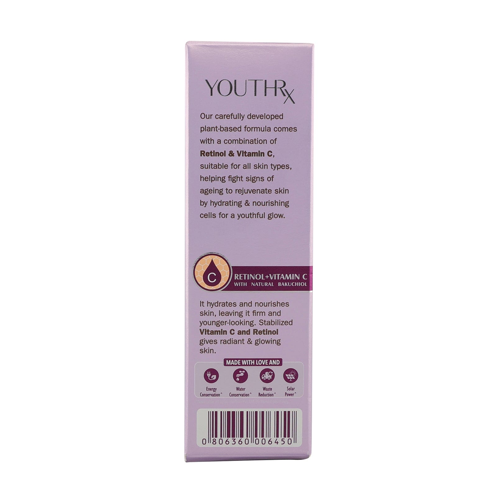 Lotus YouthRx firm & bright face serum