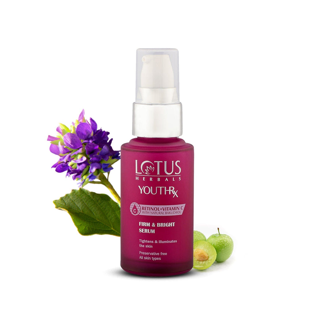 Lotus YouthRx firm & bright face serum