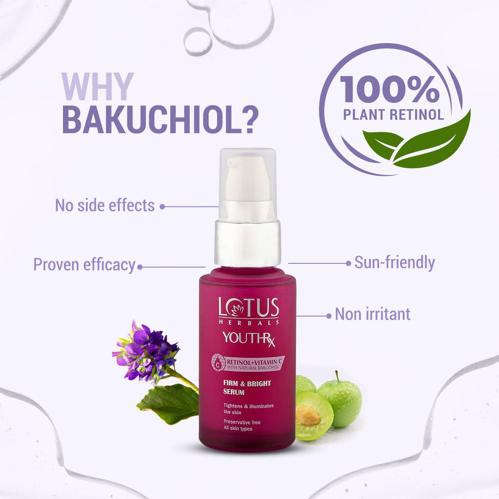 Lotus YouthRx firm & bright face serum
