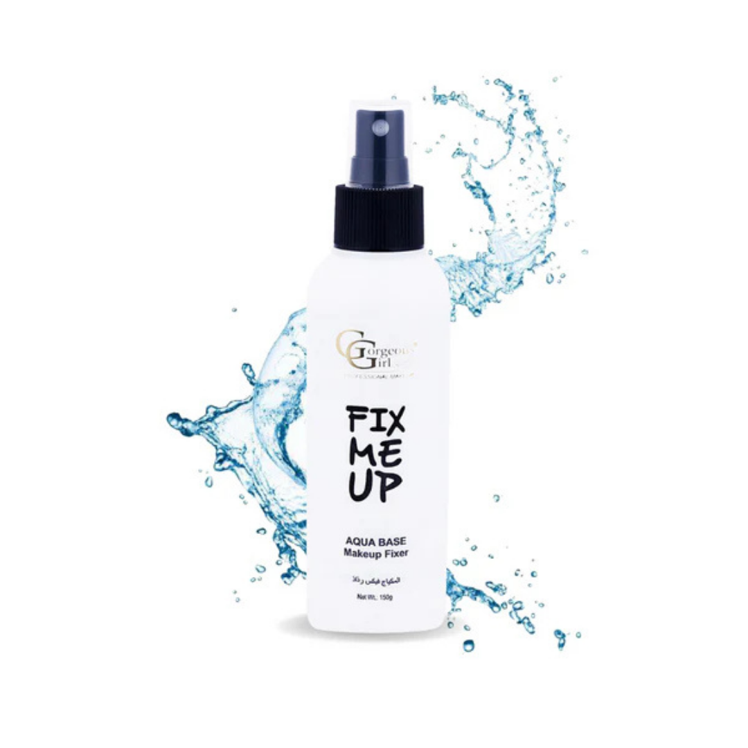 Gorgeous Girl Fix Me Up Aqua Base Makeup Fixer Spray | 24H Oil-Control, 150g