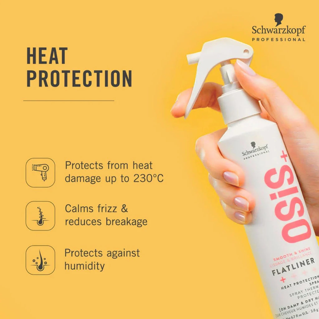 Schwarzkopf Professional Osis Flatliner Flattening Iron Serum - 200 ml
