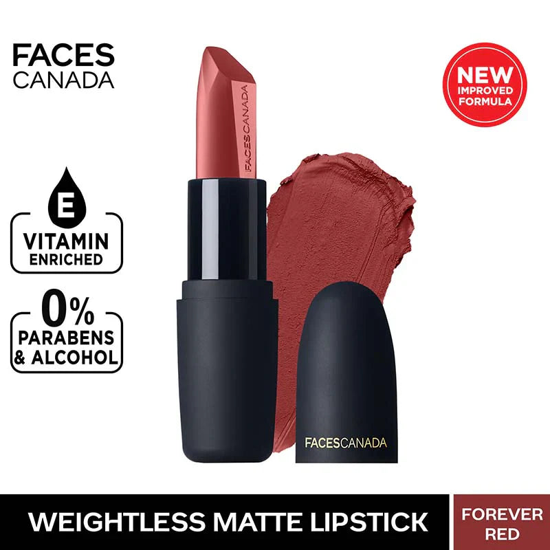Faces Canada Weightless Matte Finish Lipstick (4.5gm)