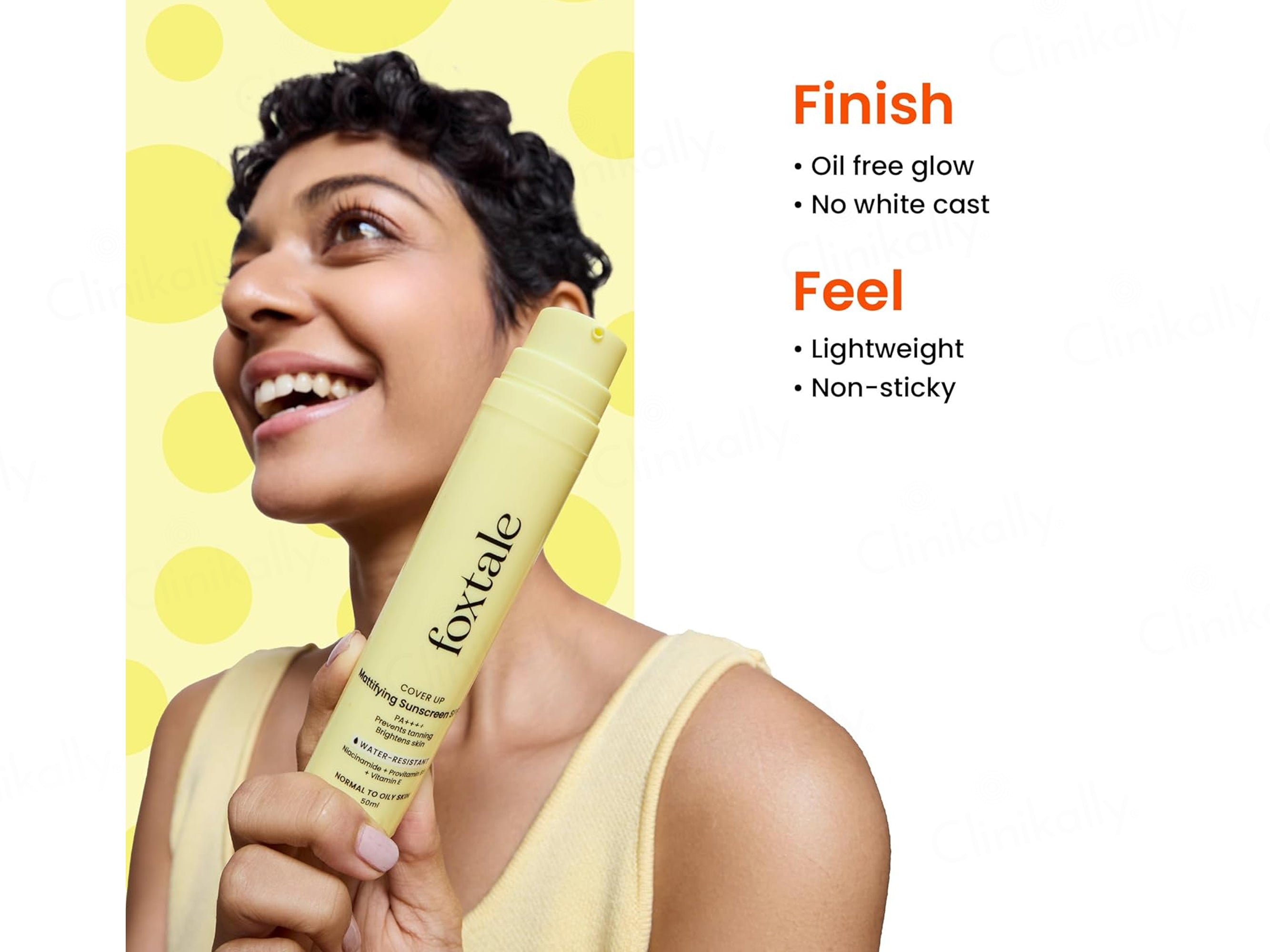 Foxtale Mattifying Sunscreen SPF 70 PA++++